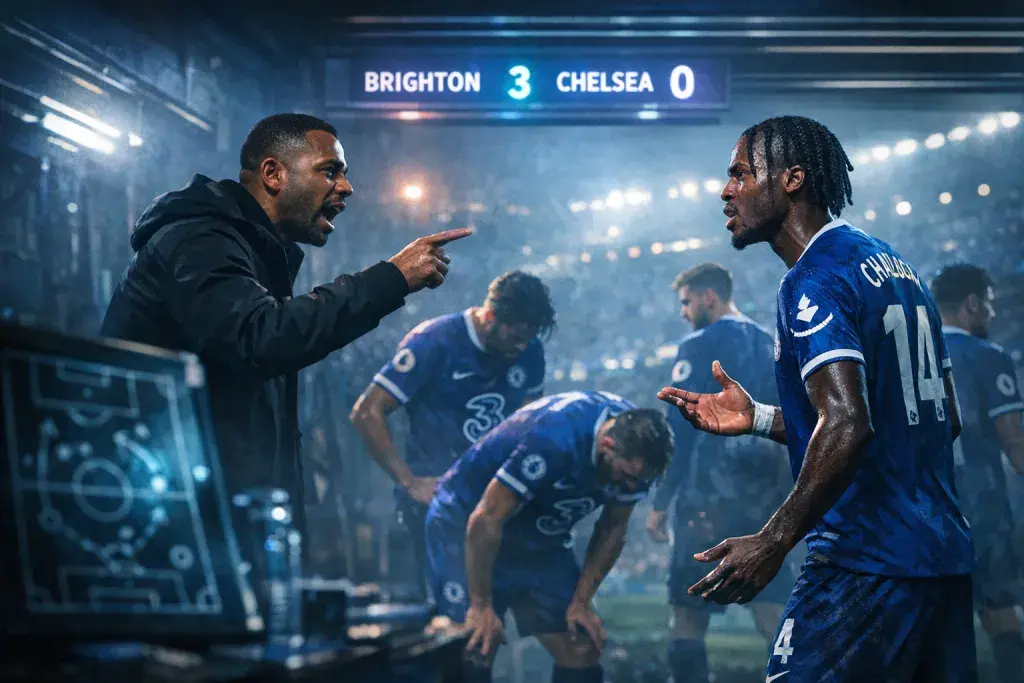 Chelsea Faces Internal Rift After Five Straight Goalless Losses Culminate in 3-0 Defeat